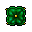 green pillow