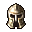 damaged steel helmet